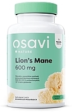Пищевая добавка с экстрактом грибов "Львиная грива" - Osavi Lion’s Mane 600mg — фото N1