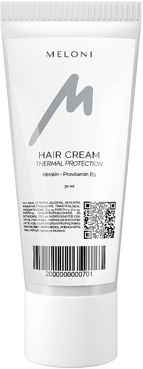 Крем-термозахист для волосся - Meloni Thermal Protection Hair Cream — фото N1