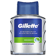 Лосьон после бритья "Свежий" - Gillette Series Cool Wave After Shave Splash For Men — фото N2