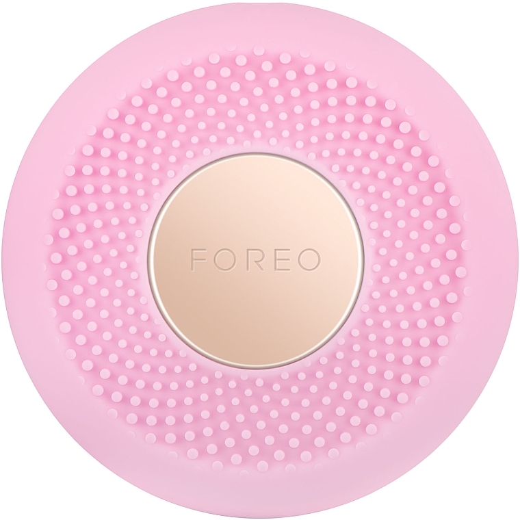 УЦЕНКА Смарт-маска для лица UFO mini для всех типов кожи - Foreo UFO mini Smart Mask Treatment Device for Facial Treatment At-Home, Pearl Pink * — фото N1