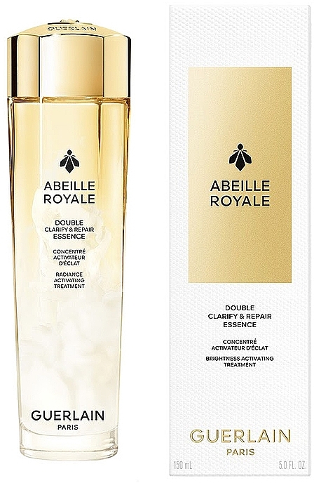 Осветляющая и восстанавливающая эссенция для лица - Guerlain Abeille Royale Double Clarify & Repair Essence — фото N1