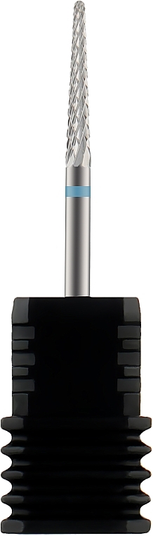 Фреза твердосплавна «Конус», 2.3/14 мм, синя - Staleks Pro Expert Cone Blue — фото N1