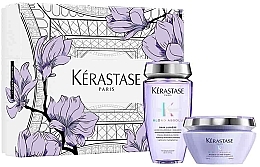 Духи, Парфюмерия, косметика Набор - Kérastase Spring Gift Set Blond Absolu with Mask (h/mask/200ml + sham/250ml)