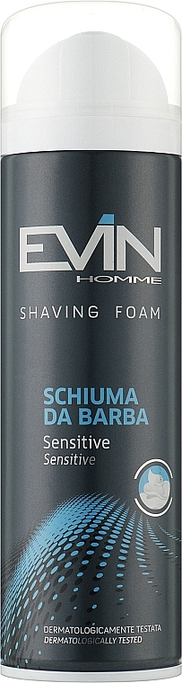 Пена для бритья "Sensitive" - Evin Homme Shaving Foam — фото N1