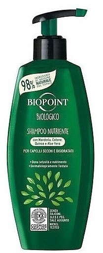 Живильний органічний шампунь для волосся - Biopoint Biologico Shampoo Nutriente
