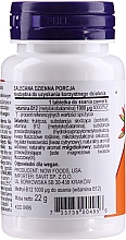 Дієтична добавка, льодяники - Now Foods Methyl B-12 1000 Mcg — фото N2