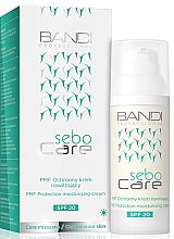 Зволожувальний денний крем для обличчя - Bandi Professional Sebo Care PMF Protection Moisturising Cream SPF 20 — фото N1