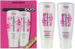 Парфумерія, косметика Набір додає об'єм волоссю - Keratherapy Volume Duo (sh/300ml + con/300ml)