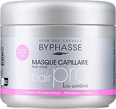Маска для гладкости и блеска волос - Byphasse Hair Pro Mask Liss Extreme — фото N1