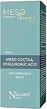 Ультразволожувальний коктейль з гіалуроновою кислотою - Nacomi Meso Therapy Step 3 Coctail Hyaluronic Acid — фото N2