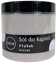 Парфумерія, косметика Фіолетова сіль для ванн - La-Le Violet Bath Salt