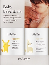 Набір - Babe Laboratorios Pediatric Baby Box (sh/gel/500ml + b/milk/500ml) — фото N1