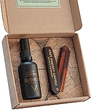Духи, Парфюмерия, косметика Набор - Captain Fawcett Barberism Gift Set (beard/oil/50ml + beard/comb/1pc)