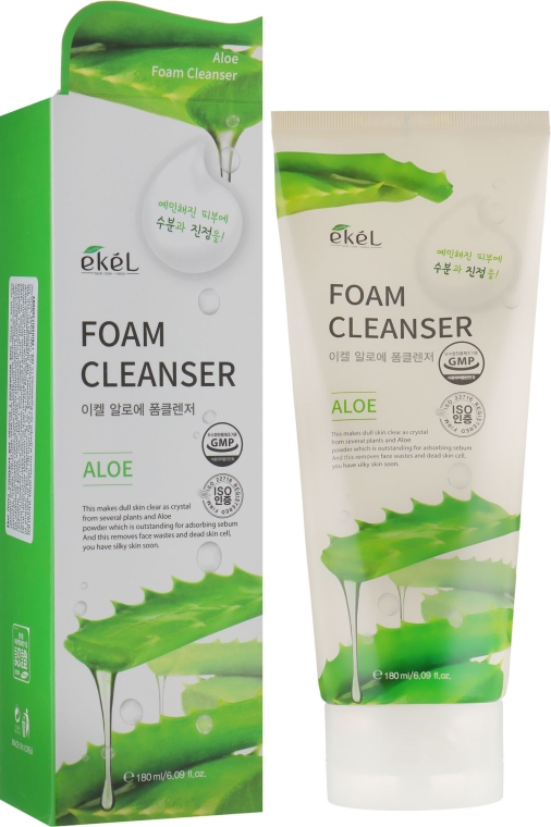 Пенка для умывания с экстрактом алоэ - Ekel Foam Cleanser Aloe