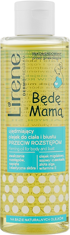 Укрепляющее масло для тела против растяжек - Lirene Mama Stretch Marks Oil