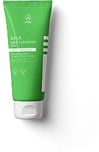 Отшелушивающий и очищающий гель с АНА кислотами 3 в 1 - Lambre Pure Therapy AHA Face Cleanser 3 in 1 — фото N1