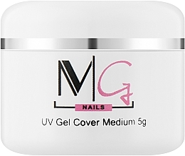 Парфумерія, косметика Гель камуфлювальний для нарощування - MG Nails UV Gel Medium