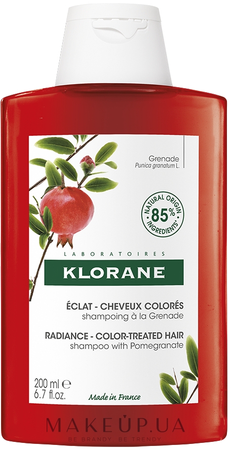 Шампунь з Гранатом для фарбованого волосся - Klorane Shampoo with Pomegranate — фото 200ml