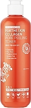 Тонер-пилинг для лица с коллагеном - Fortheskin Collagen Pore Peeling Toner — фото N1