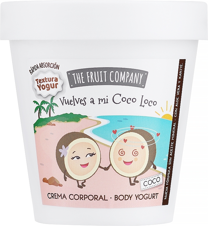 The Fruit Company Coco - Крем для тела — фото N1