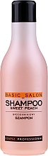 Парфумерія, косметика Шампунь для волосся "Персик" - Stapiz Basic Salon Shampoo Sweet Peach