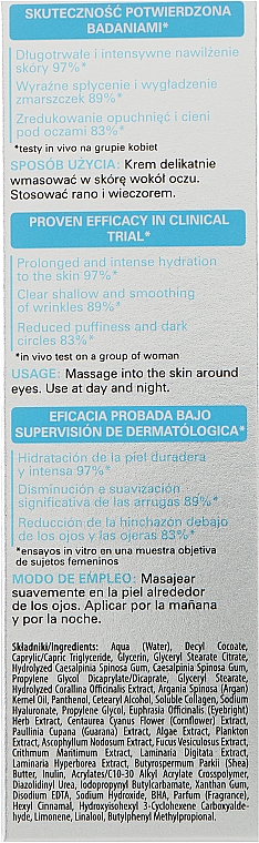 Біо-крем проти зморшок навколо очей - Farmona Skin Aqua Eye Cream — фото N3