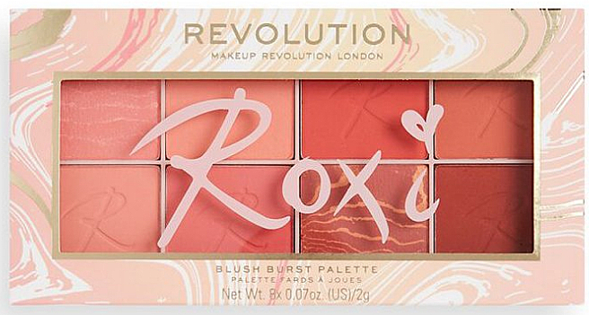 Палетка румян - Makeup Revolution X Roxi Blush Burst — фото N1