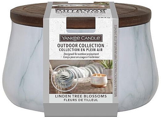 Ароматична свічка - Yankee Candle Outdoor Collection Linden Tree Blossoms — фото N2