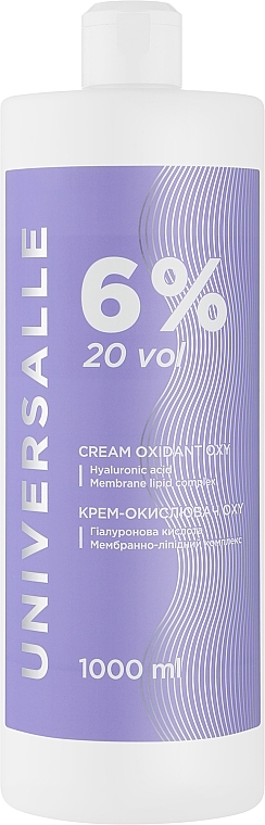 Крем-окислитель 6% - Universalle Cream Oxidant Oxy — фото N1