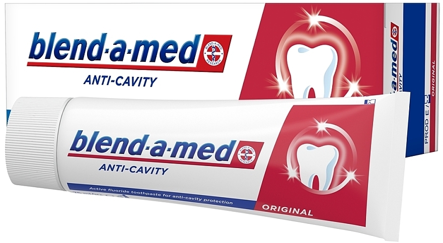 Зубна паста "Антикарієс" - Blend-a-med Anti-Cavity Original Toothpaste