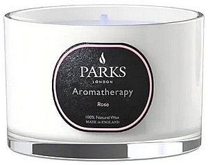 Ароматическая свеча - Parks London Aromatherapy Rose Candle  — фото N1