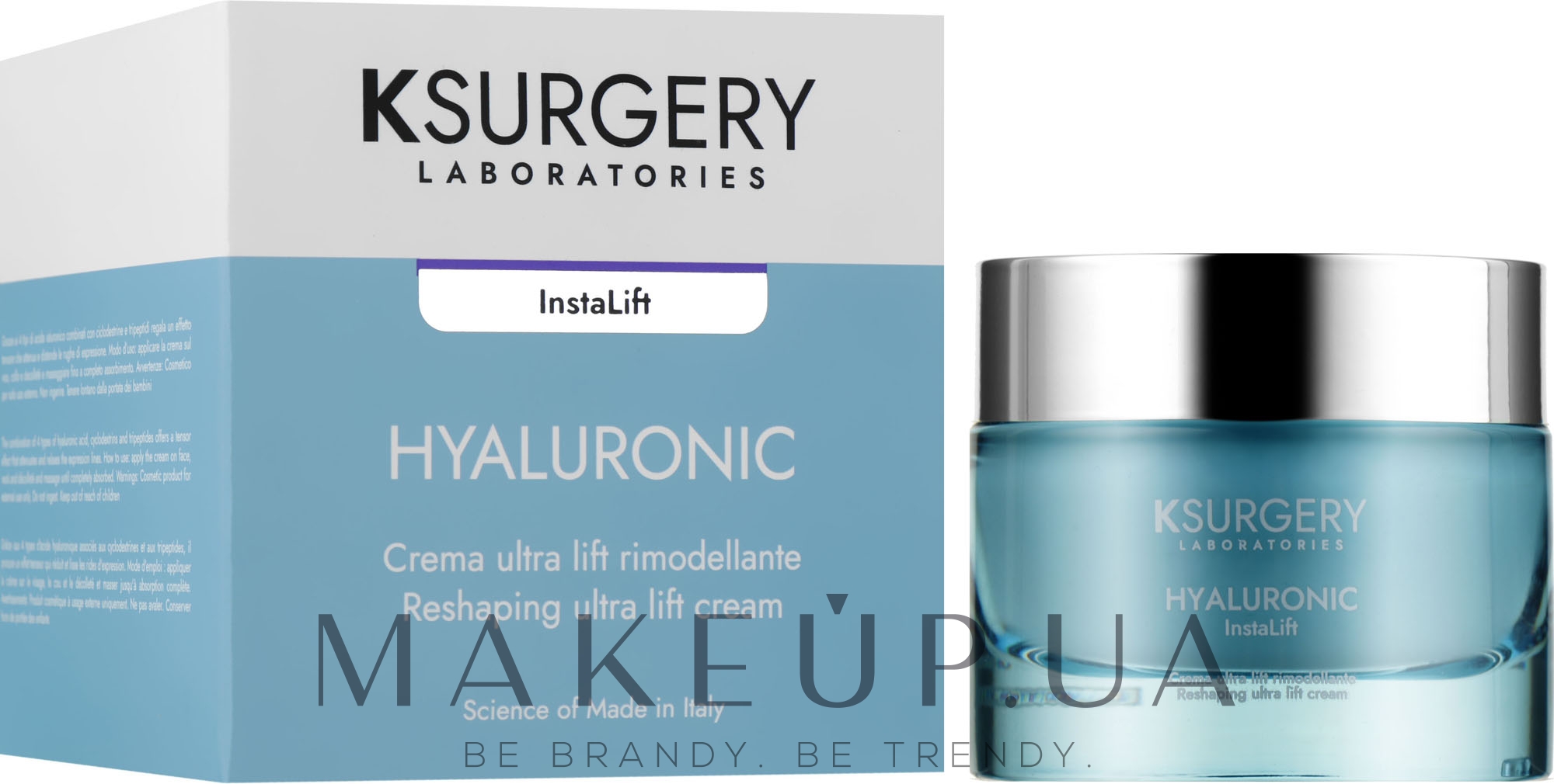 Крем для відновлення контуру з ефектом ультраліфтингу - K-Surgery Hyaluronic InstaLift Reshaping Ultra Lift Cream — фото 50ml