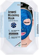 Духи, Парфюмерия, косметика Набор "Aqua Sapphire" - Konad Iloje Jewel Modeling Mask (mask/55g + bowl + spatula)