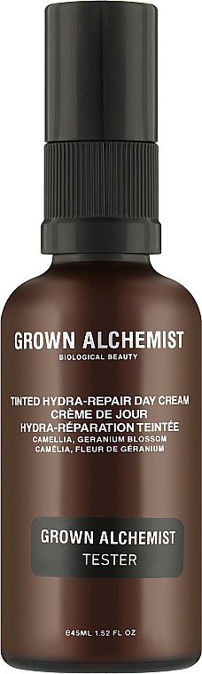 Денний тонувальний і зволожувальний крем для обличчя - Grown Alchemist Tinted Hydra-Repair Day Cream (тестер) — фото N1