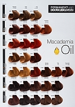 Крем-краска для волос Glamour Professional с пантенолом, маслами макадамии и арганы, гидролизованным шелком - Erreelle Italia — фото N4