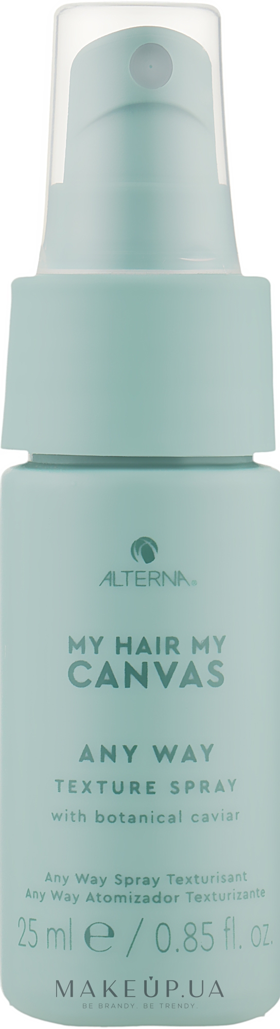 Спрей для волосся - Alterna My Hair My Canvas Any Way Texture Spray Mini — фото 25ml