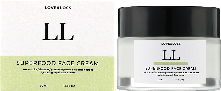 Восстанавливающий крем для лица - Love&Loss Superfood Face Cream — фото N2