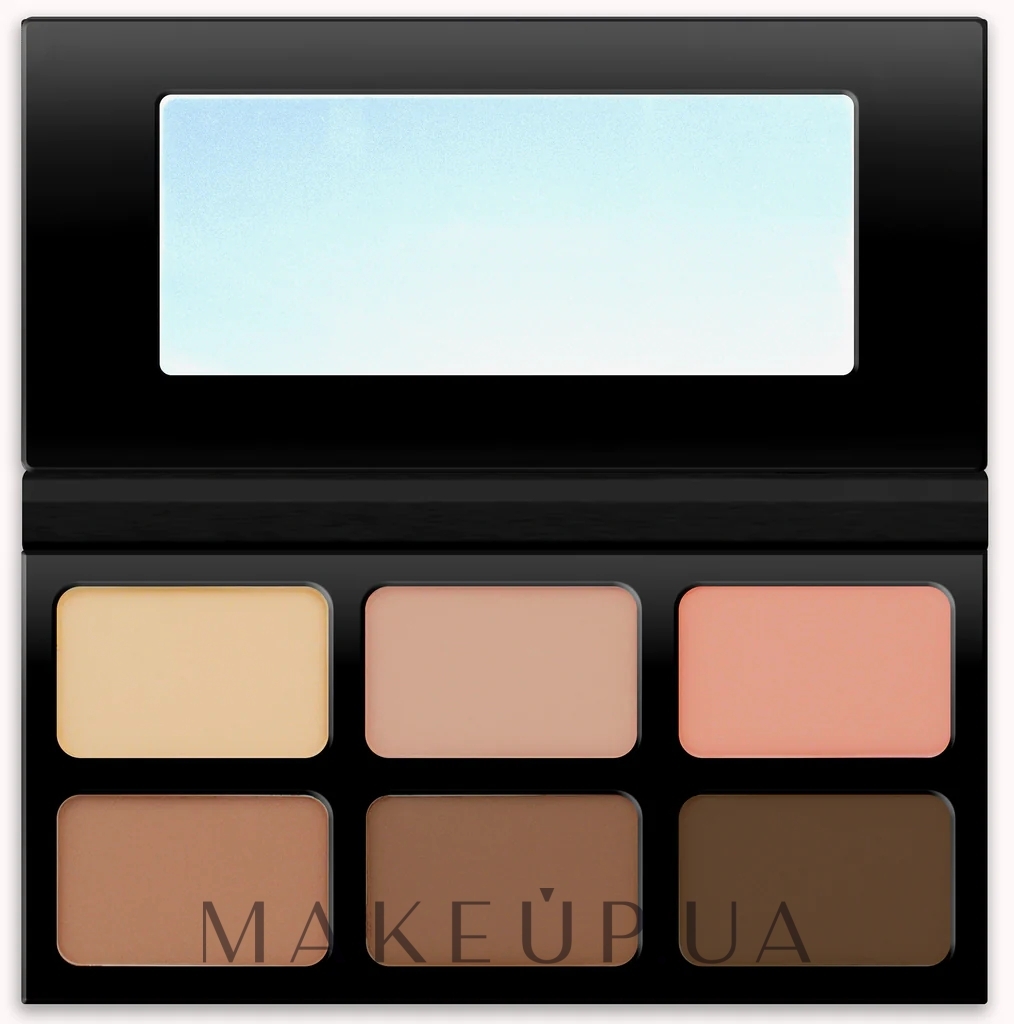 Палетка для макияжа - Kokie Professional Powder Contour Palette — фото Deep/Dark