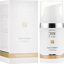 Парфумерія, косметика Відновлювальний крем для зрілої шкіри навколо очей - Norel Pearls and Gold Vitalizing Eye Cream