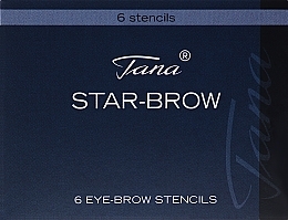 Трафареты для бровей - Tana Cosmetics Star Brow — фото N1