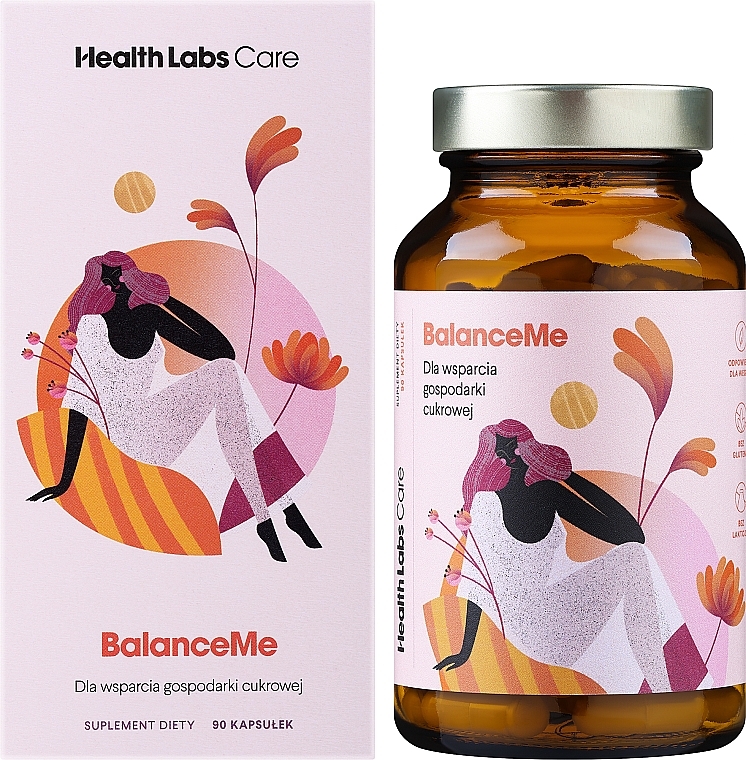 Харчова добавка "Баланс глюкози" - HealthLabs Care BalanceMe — фото N2