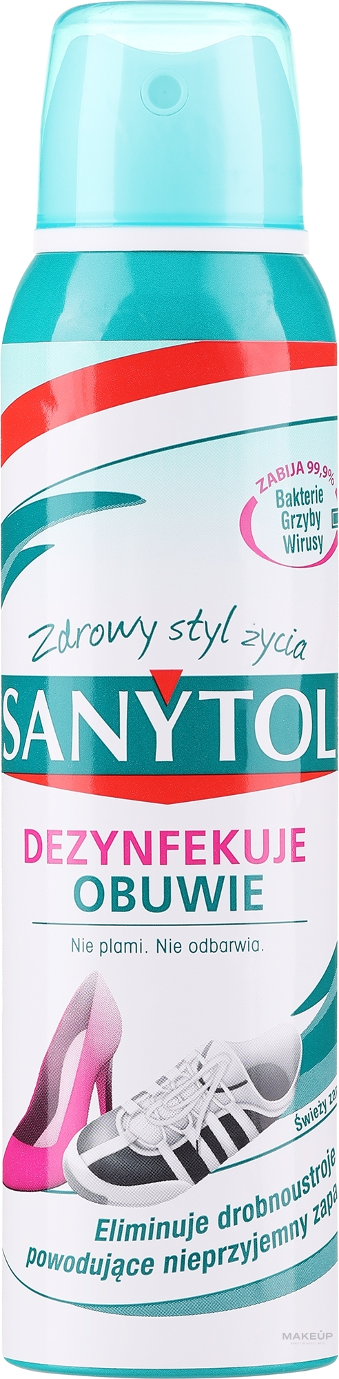 Антибактериальный освежитель для обуви - Sanytol — фото 150ml