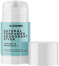 Натуральный парфюмированный дезодорант "Tiffany's Breakfast" - Mr.Scrubber Natural Perfumed Deodorant Stick — фото N1