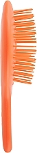 Щітка для волосся, помаранчева - Janeke Superbrush Mini Silicon Line — фото N3