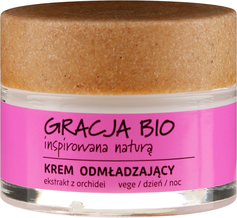 Омолоджувальний крем для обличчя з екстрактом орхідеї - Gracja Bio Face Cream — фото N2
