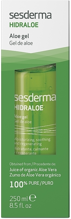 Алоэ-гель для лица и тела - SesDerma Laboratories Hidraloe Aloe Gel — фото N2