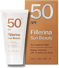 Солнцезащитный крем для лица - Fillerina Sun Beauty Face Sun Cream SPF50+ — фото N1