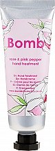 Парфумерія, косметика Крем для рук - Bomb Cosmetics Rose & Pink Pepper Hand Treatment