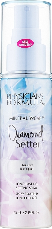 Спрей-фиксатор макияжа - Physicians Formula Mineral Wear Diamond Setter — фото N1