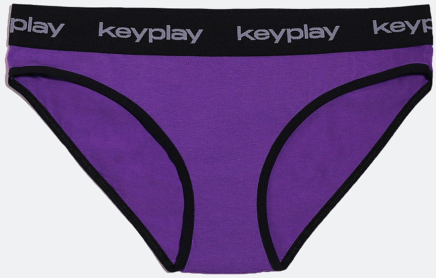 Комплект белья для женщин "Base Purple", топ + трусики-бикини, сиреневый - Keyplay — фото N3